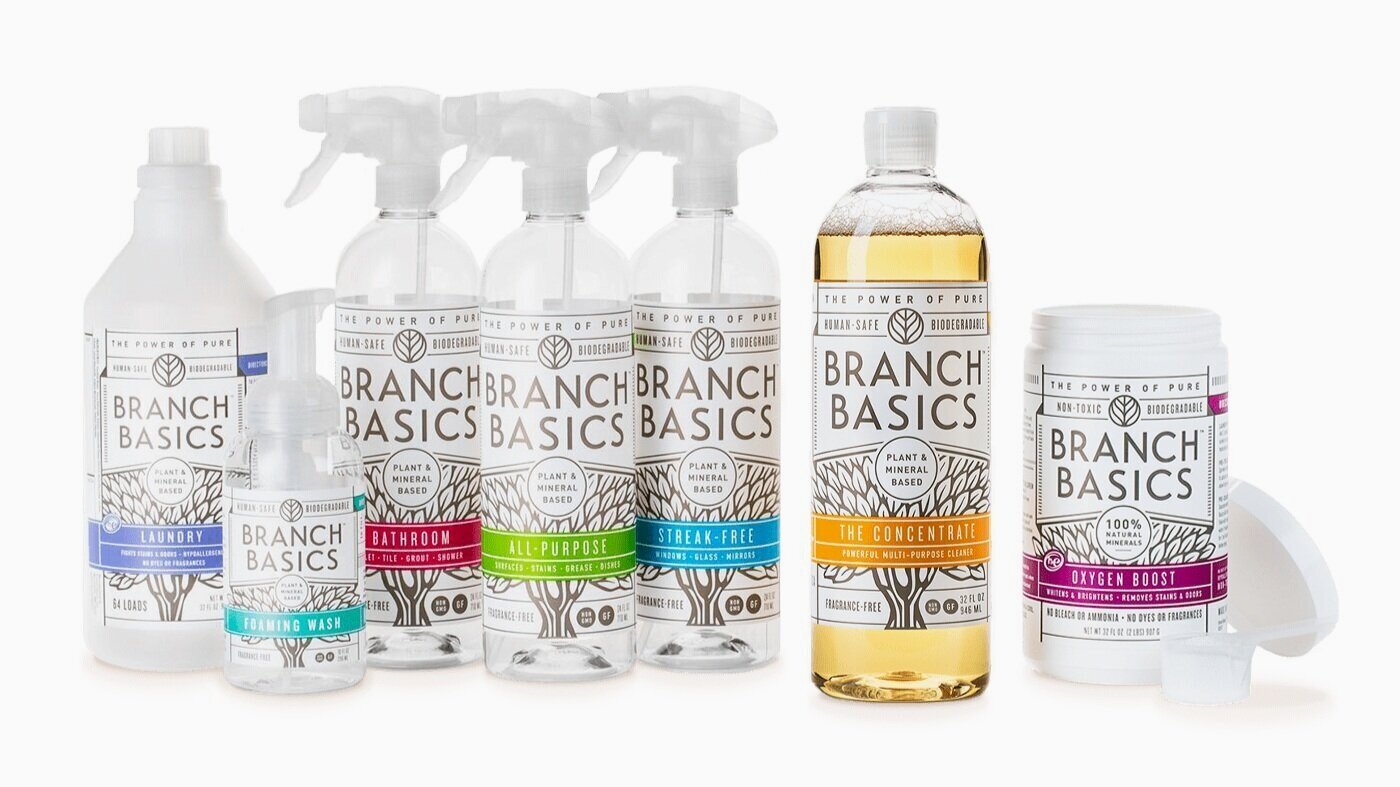 Natural & Eco-Friendly Cleaning Products: Branch Basics