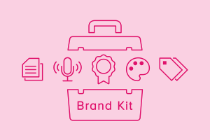 Blog header image: How to Create a Brand Kit article.